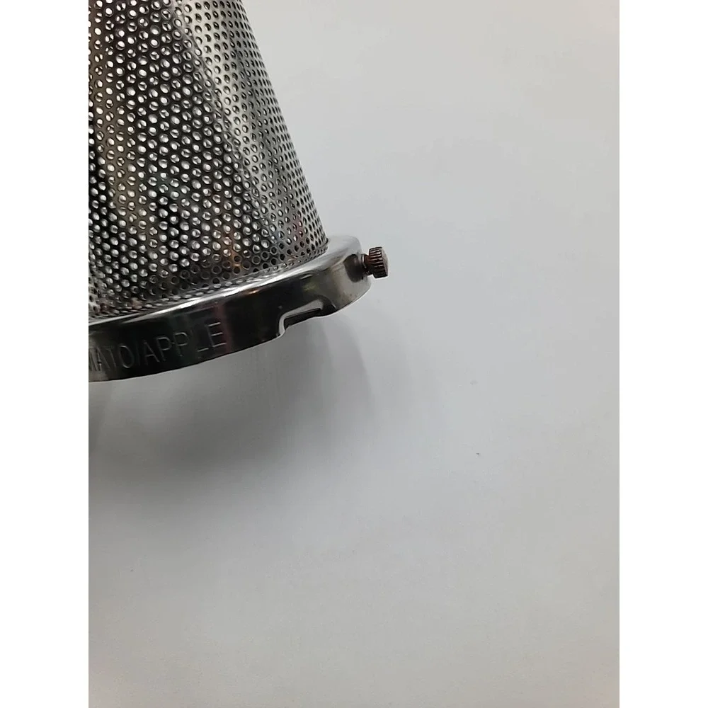 Back to Basics 220 Food Strainer Replacement Part Berry Apple Tomato Screen Cone